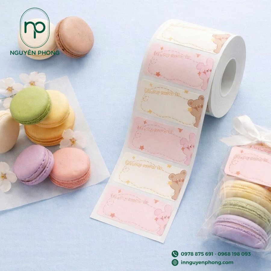 In tem decal cuộn giá rẻ